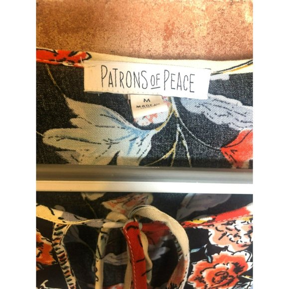 Women's Patron of Peace Bohemian Style Loose Fit Sz M Dress - Picture 2 of 9